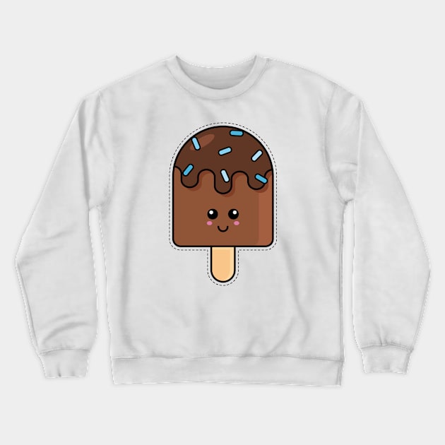 ice cream Crewneck Sweatshirt by designgoodstore_2